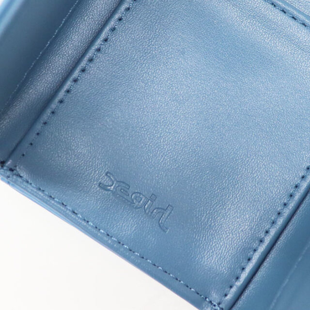 X-girl エックスガール FAUX LEATHER MINI WALLET 三つ折りウォレット 105251054004