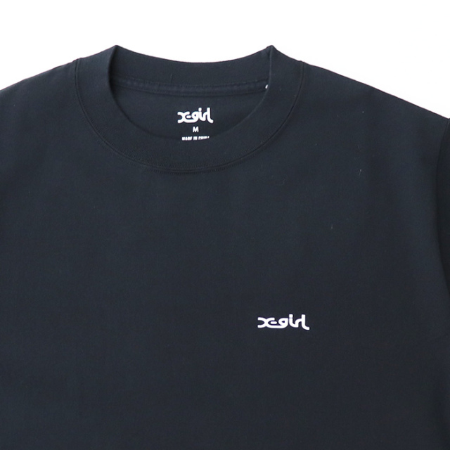 X-girl エックスガール レディース REPEAT MILLS LOGO S/S TEE X-girl 半袖Tシャツ 105252011005