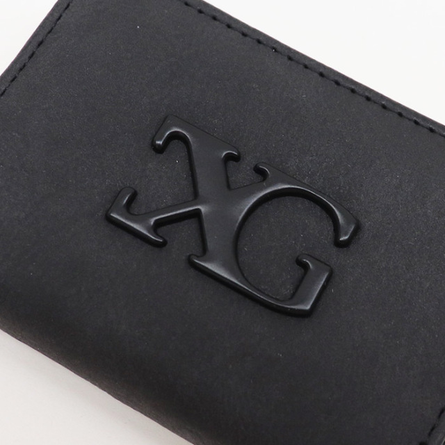 X-girl エックスガール LOGO MARK FAUX LEATHER COIN AND CARD CASE コインケース 105252054009