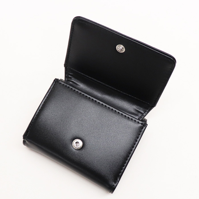 X-girl エックスガール RHINESTONE LABEL MINI WALLET 三つ折りウォレット 105252054013
