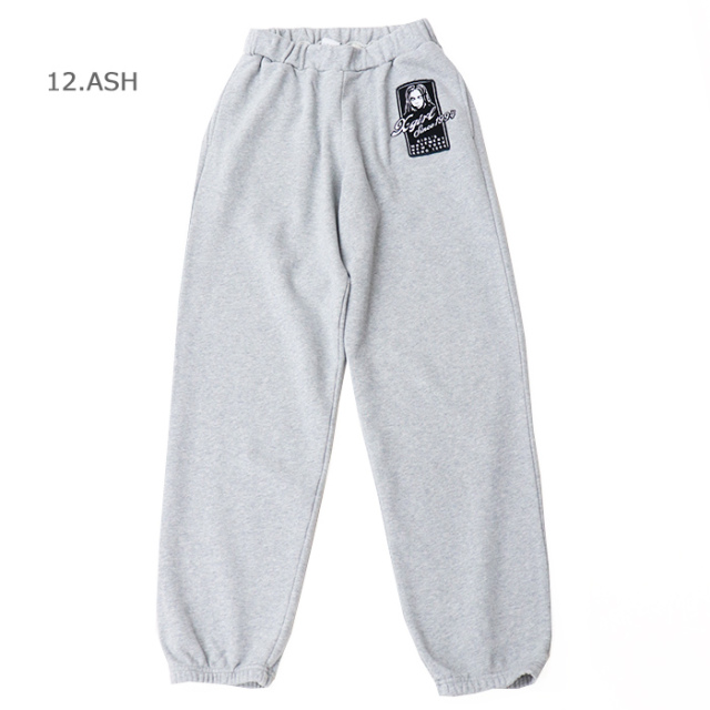 X-girl エックスガール レディース FACE BOX PATCH SWEAT PANTS スウェットパンツ 105253031010