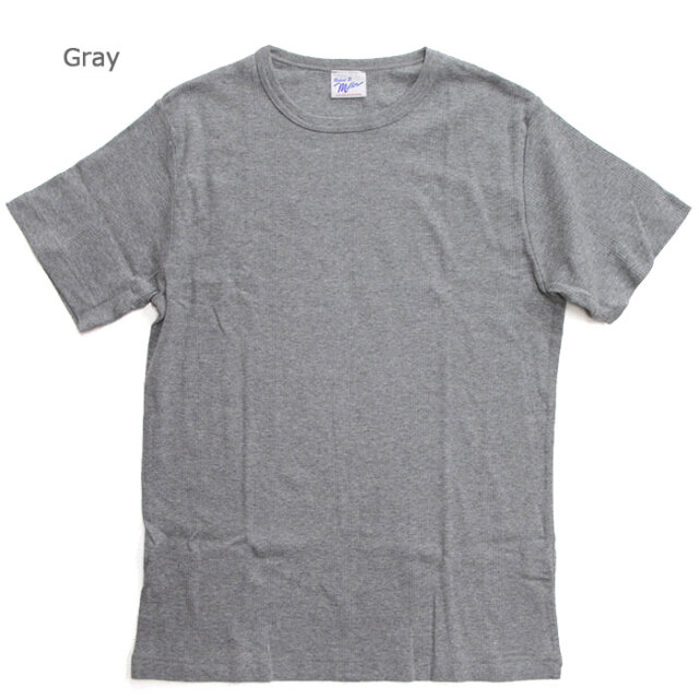 Miller ミラー メンズ パネルリブ 半袖Tシャツ 109C