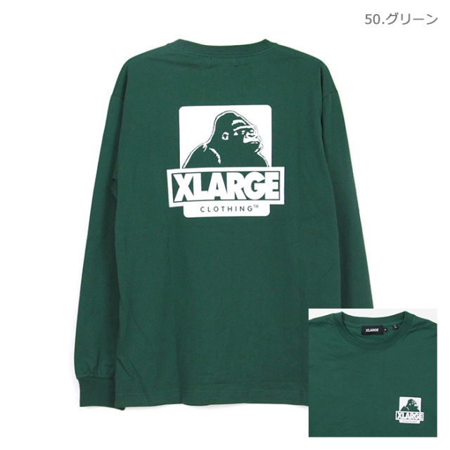 Xlarge エクストララージ 長袖プリントtシャツ Ogロゴ Xlarge エクストララージ 長袖プリントtシャツ Ogロゴ