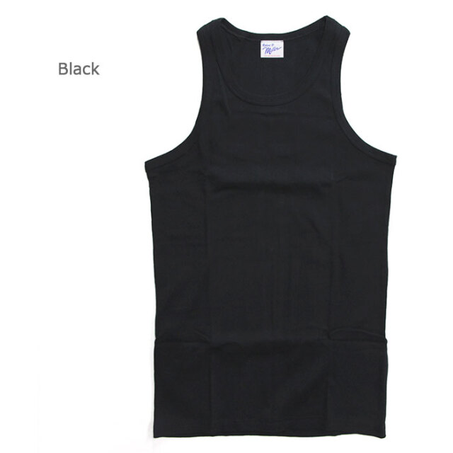 Miller ミラー メンズ パネルリブ 半袖タンクトップ 110C