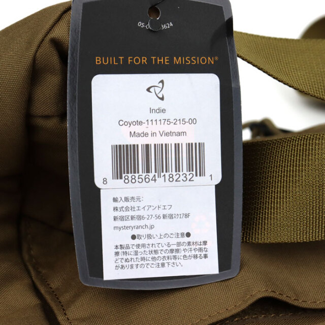 MYSTERY RANCH,ミステリーランチ,インディー,ショルダーバッグ