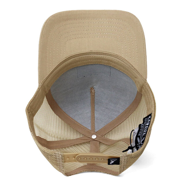 KANGOL カンゴール SMU ラベル トラッカー メッシュキャップ