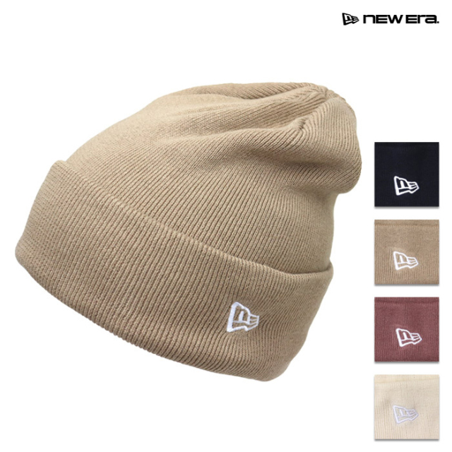 NEW ERA,ニューエラ,ニット帽,ワッチキャップ,ベーシックカフニット