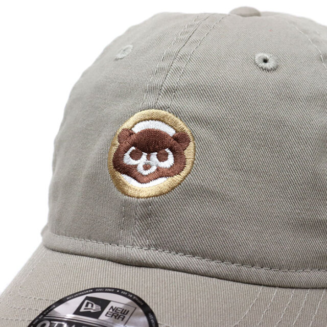 【新品】マチャット　キャップ　ニューエラ　kids グレージュ ニューエラ キッズ キャップ Youth 9TWENTY MLBロゴ 14111942