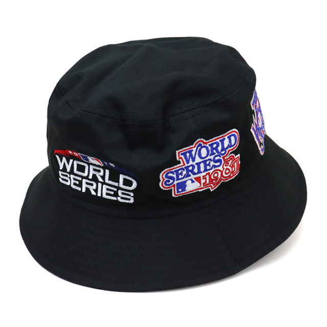 ゾゾゾ NEW ERA バケット01 collaboration MODEL ニューエラ ハット バケット01 MLB Many Patch MLBメニーパッチ