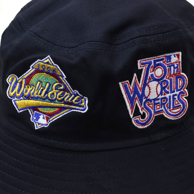 ニューエラ ハット バケット01 MLB Many Patch MLBメニーパッチ