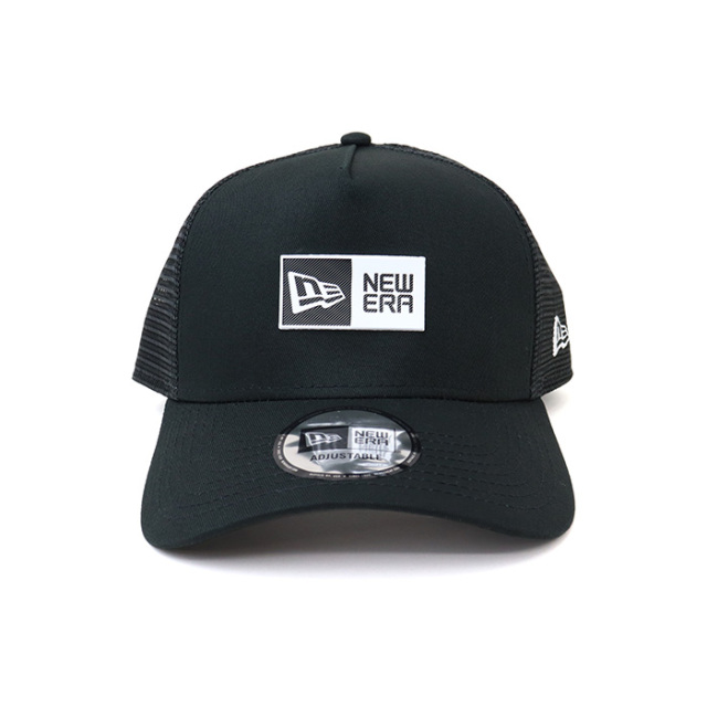 ニューエラ キャップ 9FORTY A-Frame トラッカー Box Logo TPUロゴ