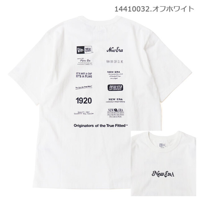 ニューエラ 半袖 ウォッシュド コットン Tシャツ Logo Archive 半袖 ウォッシュド コットン Tシャツ Logo Archive ライト