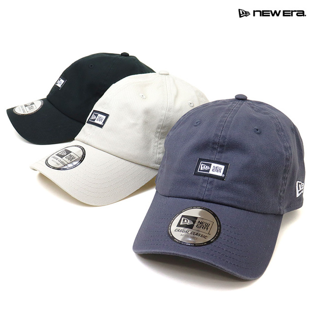 NEW ERA&reg; ニューエラ キャップ Casual Classic カジュアルクラシック ボックスロゴ ウーブンパッチ 14744738 14744742 14744743