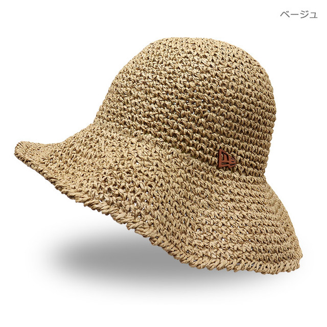 NEW ERA&reg; ニューエラ ハット Adventure Wide Brim アドベンチャー ワイドブリム Paper Crochet Hat ペーパークロシェハット 14744801 14744802