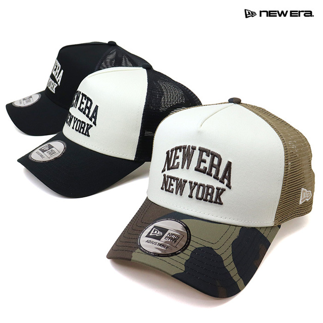 NEW ERA® ニューエラ キャップ 9FORTY A-Frame トラッカー College Logo 14744930 14744932 14744933