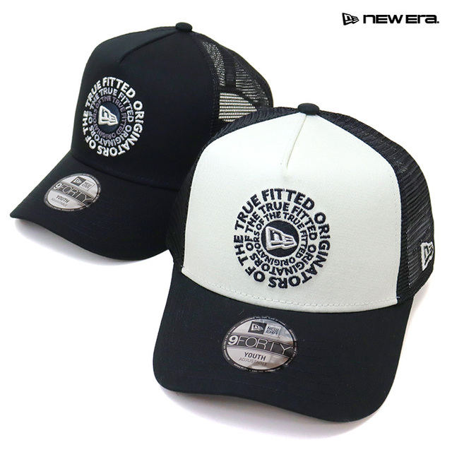 NEW ERA® ニューエラ キッズ キャップ Youth 9FORTY A-Frame トラッカー Circle OOTTF 14747021 14747022
