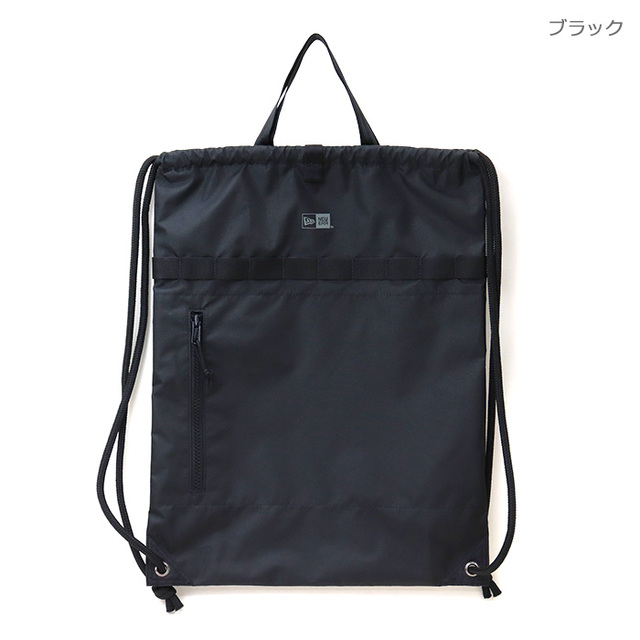 NEW ERA&reg; ニューエラ バッグ Day Sack 150D デイサック 150D ブラック×ロゴ 14750913 ブラック 14750914