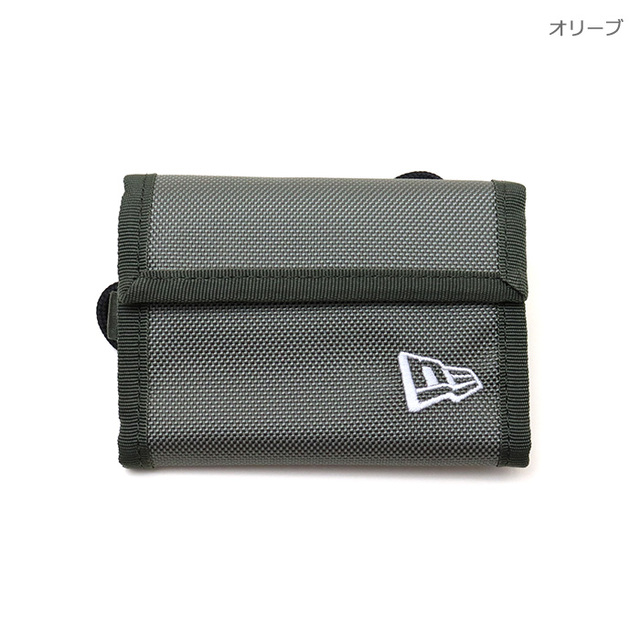 NEW ERA&reg; ニューエラ サイフ Neck Wallet ネックウォレット 14751663 14751664/1475 1663.オリーブ