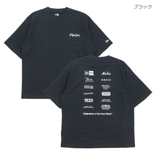 NEW ERA&reg; ニューエラ Tシャツ SS Oversized Cotton Tee 半袖 オーバーサイズド コットン Tシャツ Logo Archive ロゴアーカイブ 14856671 14856672 14856674
