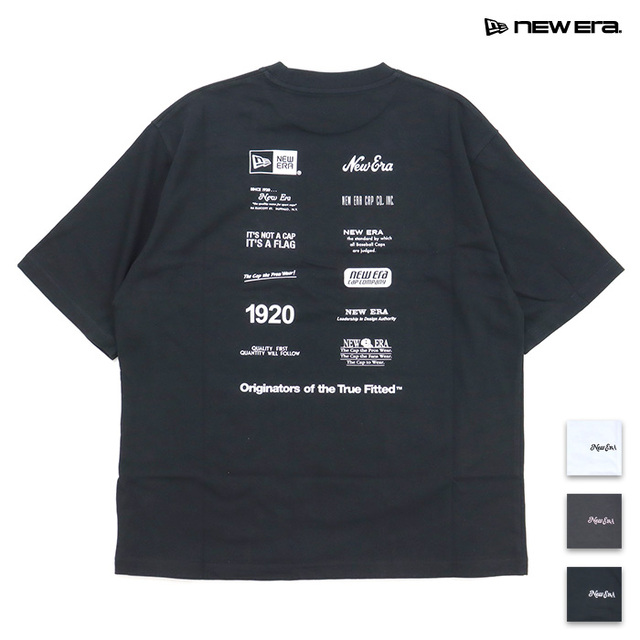 NEW ERA&reg; ニューエラ Tシャツ SS Oversized Cotton Tee 半袖 オーバーサイズド コットン Tシャツ Logo Archive ロゴアーカイブ 14856671 14856672 14856674