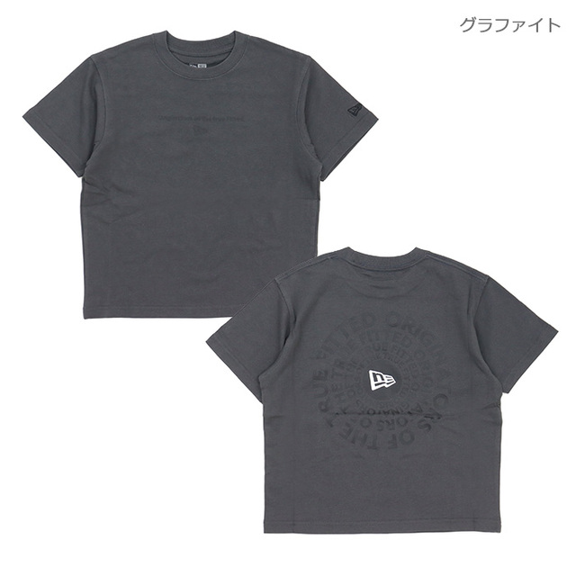 NEW ERA&reg; ニューエラ キッズ Tシャツ Youth SS Cotton Tee 半袖 コットン Tシャツ Circle OOTTF ロゴ 14865834 14865835 14865836