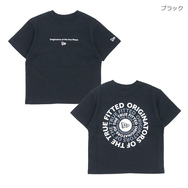 NEW ERA&reg; ニューエラ キッズ Tシャツ Youth SS Cotton Tee 半袖 コットン Tシャツ Circle OOTTF ロゴ 14865834 14865835 14865836