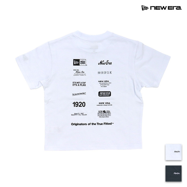 NEW ERA&reg; ニューエラ キッズ Tシャツ Youth SS Cotton Tee 半袖 コットン Tシャツ Archive Logo アーカイブロゴ 14865840 14865841
