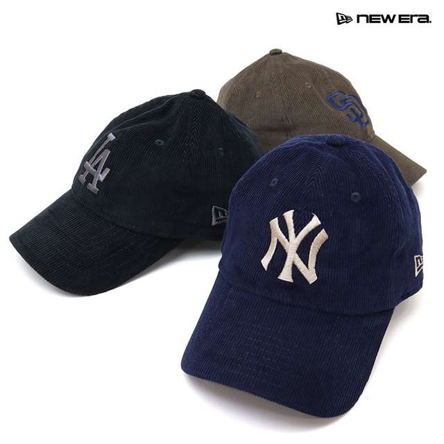 NEW ERA&reg; ニューエラ キャップ 9TWENTY Corduroy コーデュロイ MLBロゴ 15137219 15137234 15137271