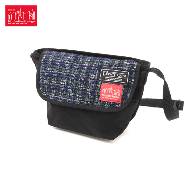 TOKEN Lormer Vinyl Messenger Bag 平たく Mサイズ 黒