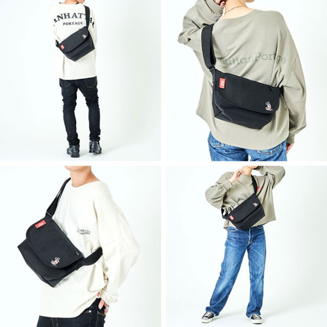 Manhattan Portage マンハッタンポーテージ カジュアル メッセンジャーバッグ JR ミッキーマウス 2021 1605JR-MIC-21 Manhattan Portage マンハッタンポーテージ カジュアル メッセンジャーバッグ JR ミッキーマウス 2021 1605JR-MIC-21