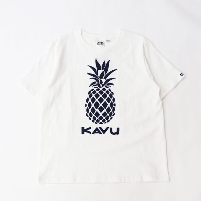 KAVU カブーパイナップル Tシャツ 19821825