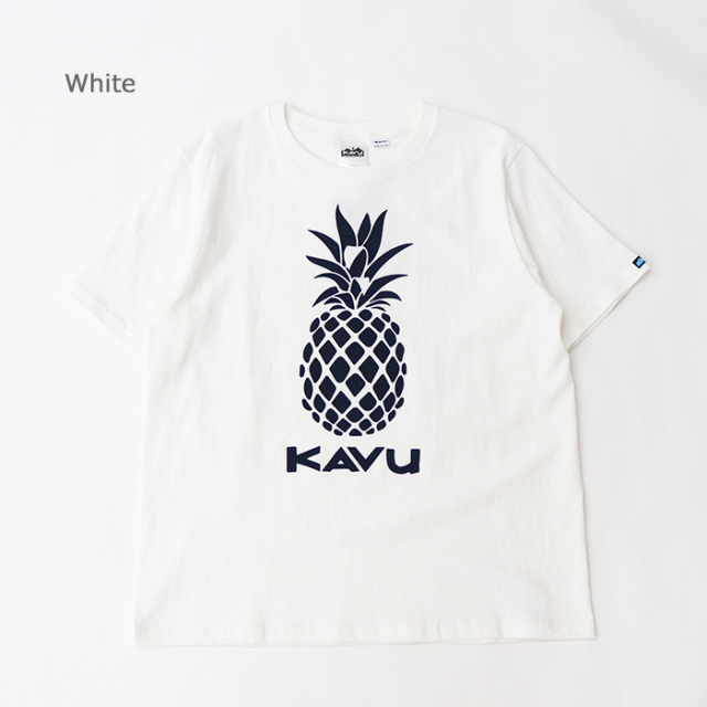 KAVU カブーパイナップル Tシャツ 19821825