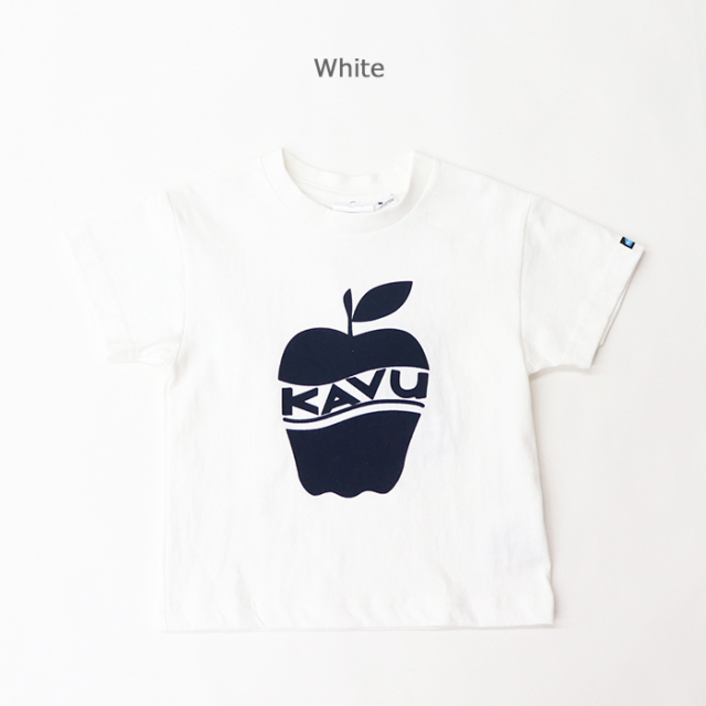 KAVU カブー Kids Apple Tee キッズ アップル Tシャツ 19821871