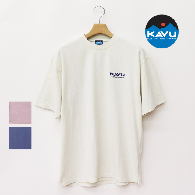 KAVU カブー カブー メンズ ワシントンマップ ショートスリーブT