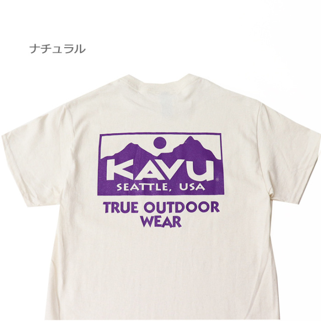 KAVU カブー カブー メンズ トゥルーロゴ Tシャツ 19822032