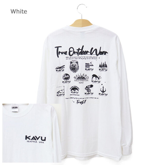 KAVU,カブー,メンズ,長袖Tシャツ,19822327