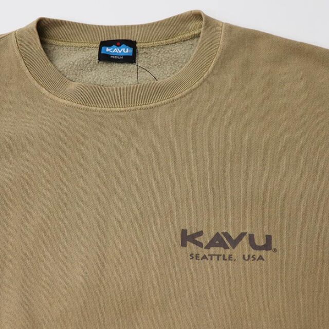 KAVU カブー カブー メンズ マウンテンロゴスウェット19823016