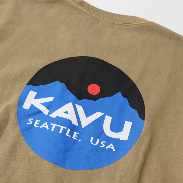 KAVU カブー カブー メンズ マウンテンロゴスウェット19823016