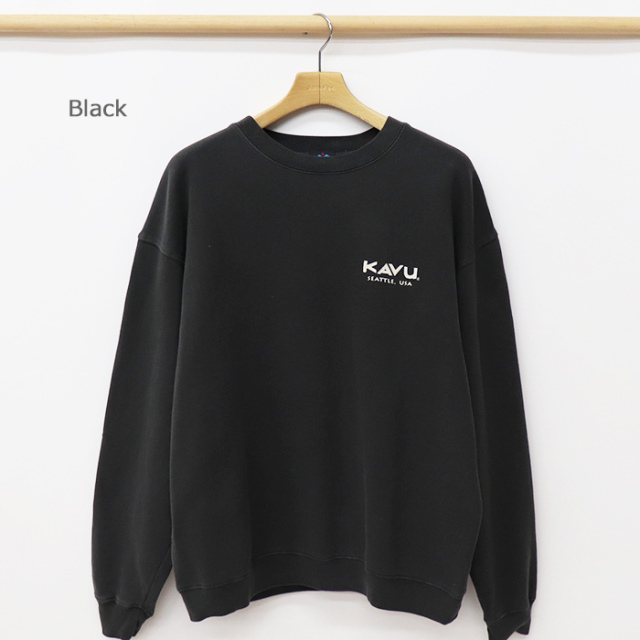 KAVU カブー カブー メンズ マウンテンロゴスウェット19823016