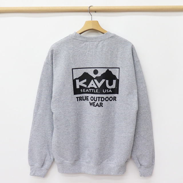 KAVU カブー カブー メンズ トゥルーロゴ スウェット19823037