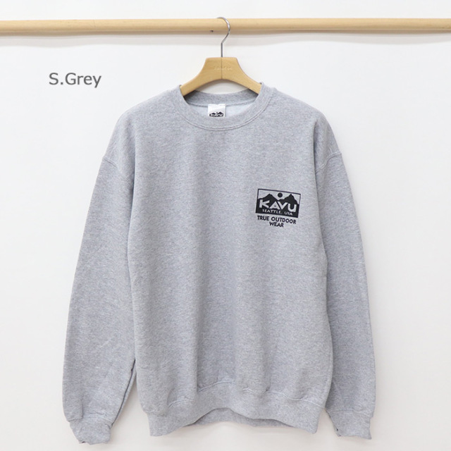 KAVU カブー カブー メンズ トゥルーロゴ スウェット198230