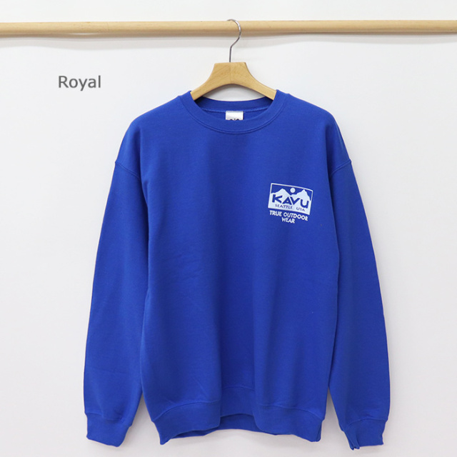 KAVU カブー カブー メンズ トゥルーロゴ スウェット198230