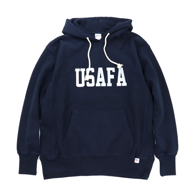 BONCOURA USAFA プリントパーカー 38 USAFA Reflector Print Loop Wheeled Hoodie Oatmeal SALON LIMITED