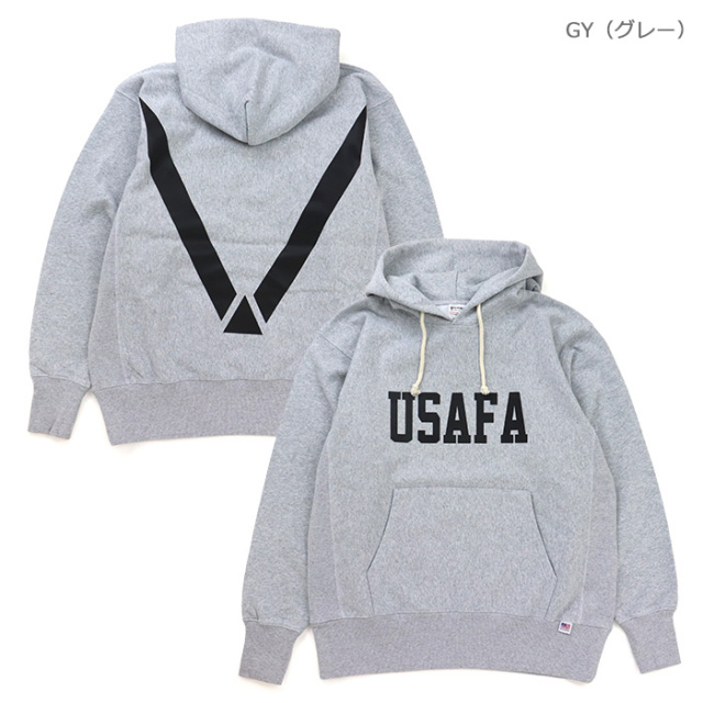 HOUSTON ヒューストン パーカー USAFA プルオーバー ヒューストン パーカー プルオーバー HOUSTON メンズ USAFA プリント