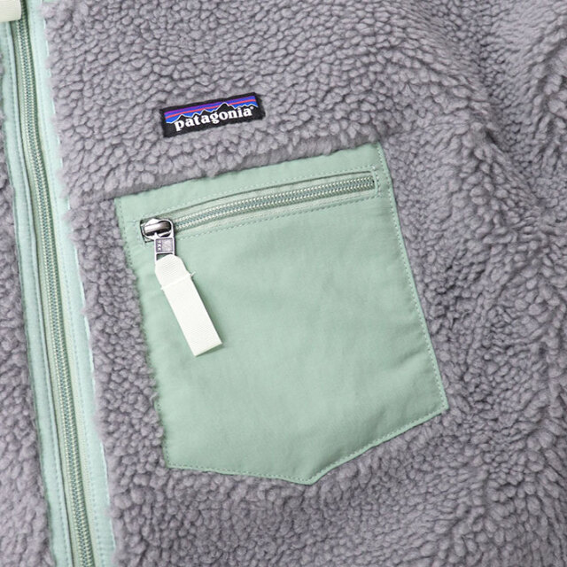 パタゴニアバギーズジャケット　Mサイズ　グレー　　　 レトロX フリース patagonia パタゴニア メンズ・クラシック・ レトロX・ジャケット 23057
