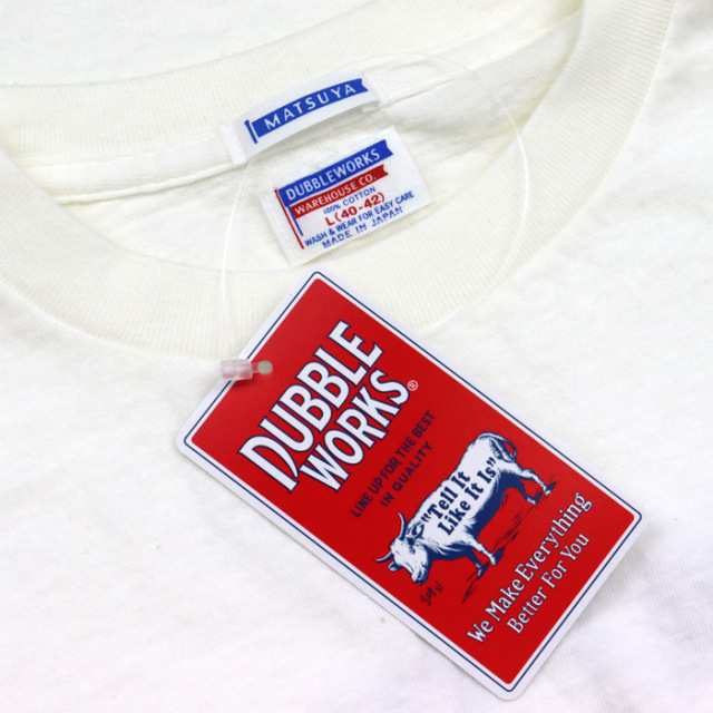 DUBBLE WORKS,ダブルワークス,Tシャツ,プリントTシャツ,33005