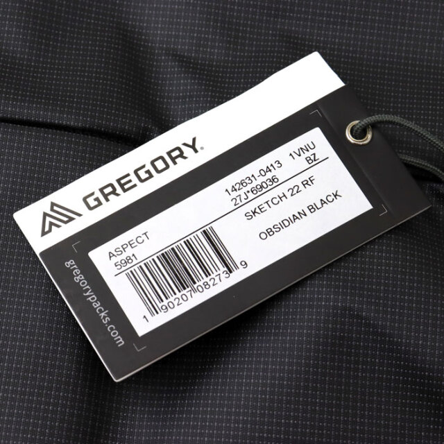 GREGORY,グレゴリー,スケッチ22,デイパック