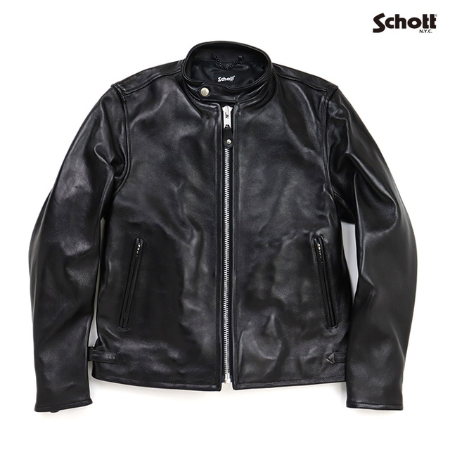 Schott ショット ジャケット 70’S SINGLE RIDERS JACKET 70's シングル ライダース 3111052（782-5950011）