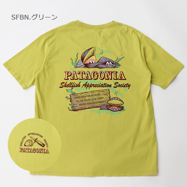 patagonia パタゴニア メンズ・アクアティック・アクション・オーガニック・Tシャツ 37801