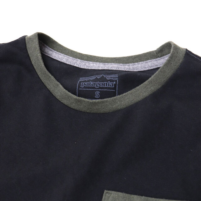 貝殻のような石 パタゴニア Patagonia メンズ・ロングスリーブ・ショップ・ステッカー